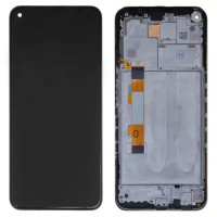 Дисплейний модуль для Xiaomi Redmi Note 9 5G, з рамкою, Original PRC, Black