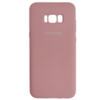 Чехол Silicone Case for Samsung S8 Plus Pink (12)