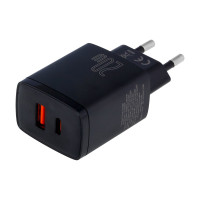 Мережевий Зарядний Пристрій Baseus Compact Quick Charger, QC 3.0, PD 20W, White 4