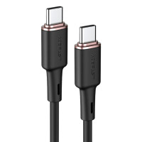 Кабель ACEFAST C2-03 USB-C to USB-C zinc alloy silicone Black