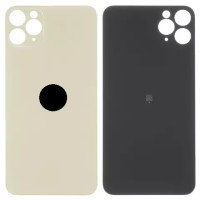 Задня кришка для iPhone 11 Pro, Big Hole, Matte Gold