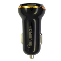 Автомобільний зарядний пристрій iEnergy CA-02, 2.1A, 2USB, Black 4