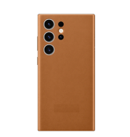 Чохол Leather Original Case Samsung S22 Ultra Brown