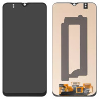 Дисплейний модуль для Samsung M215 Galaxy M21, High Copy, OLED, Black
