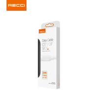Кабель Recci Rayline RCT-P200, Type-C, 2m, 2.1A, White 1