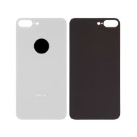 Задня кришка для iPhone 8 Plus, Big Hole, White