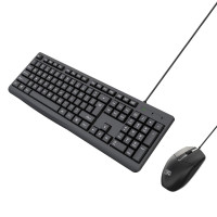 Провідна клавіатура і миша XO KB-03 Black