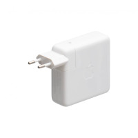 Мережевий зарядний пристрій для Macbook, Cable Type-C to Type-C, PD 87W, White