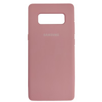 Чехол Silicone Case for Samsung Note 8Pink (12)