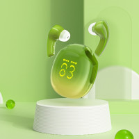 Безпровідна гарнітура Acefast T9 Crystal Air, Avocado Green 1