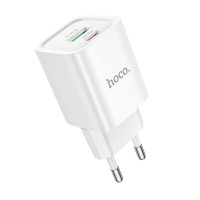 Мережевий зарядний пристрій Hoco C149A, PD 30W, QC 3.0, White 5