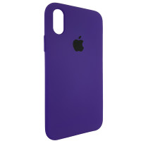 Чохол Copy Silicone Case iPhone X/XS Violet (30)