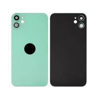 Задня кришка для iPhone 11, зі склом камери, Small Hole, Green