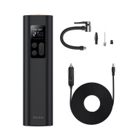 Автокомпресор Baseus Super Mini Inflator Pump, Black