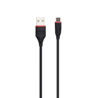 Мережевий зарядний пристрій Borofone BA20A, Cable Micro, 2.1A, Black 3