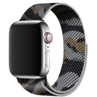 Ремінець для Watch Series 38/40/41 mm Milanese Camo Brown 1