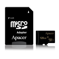 microSDXC (UHS-1) Apacer 128Gb class 10 (adapter SD)
