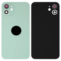 Задня кришка для iPhone 12, зі склом камери, Small Hole, Green