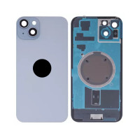 Задня кришка для iPhone 15 Plus, зі склом камери, High Copy, Blue