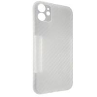 Чохол Anyland Carbon Ultra thin для Apple iPhone 11 Clear