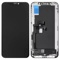 Дисплейний модуль для iPhone XS, High Copy, OLED, imisu OEM soft, Black