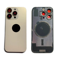 Задня кришка для iPhone 16 Pro, зі склом камери, Original PRC, Desert Titanium