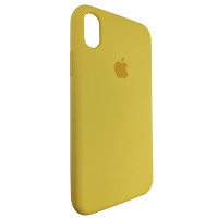 Чехол Copy Silicone Case iPhone XR Yellow (4)