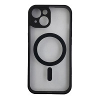 Чохол Transparante Case with MagSafe для iPhone 14 Black