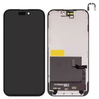 Дисплейний модуль для iPhone 15, Copy, TFT, JK, Black