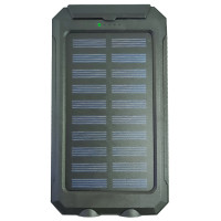 Універсальна мобільна батарея Logilink LCC5354269, Solar Charge, 2,4A, 10000 mAh Black