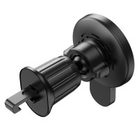 Автотримач Hoco CA85, Wireless Charging MagSafe, 15W, Black 5