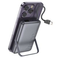 Універсальна мобільна батарея Hoco Q43, 10000mAh, PD 20W, Gray 3