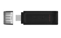 Флешка Kingston DT 70, USB 3.2, 64GB, Type-C 1