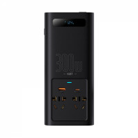 Автомобільний інвертор Baseus IGBT Power Inverter 300W (220V CN/EU ) Black 1