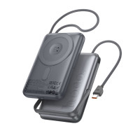 Універсальна мобільна батарея Hoco Q43, 10000mAh, PD 20W, Gray