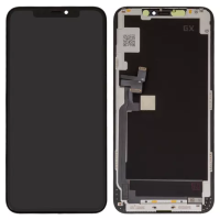 Дисплейний модуль для iPhone 11 Pro Max, High Copy, без мікросхеми, OLED, GX OEM hard, Black