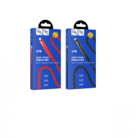 Кабель Hoco U78 Cotton treasure elastic charging data cable for Micro