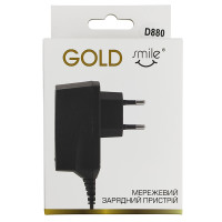 Мережевий Зарядний Пристрій Gold Smile, Samsung D880, Black 3