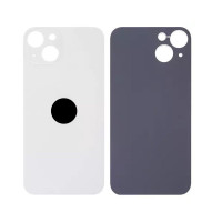 Задня кришка для iPhone 13, Original PRC, Big Hole, White