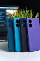 Чохол Silicone Case для Xiaomi Redmi 9C/10A, Blue 4