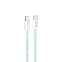 Кабель Hoco X104 Source, Type-C to Type-C, 2m, 60W, Green 7