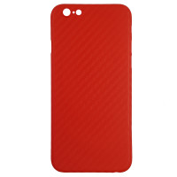 Чохол Anyland Carbon Ultra thin для iPhone 6 Red 2