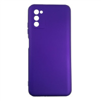 Чохол Silicone Case for Samsung A03s Purple (30)