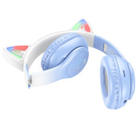 Безпровідна гарнітура Hoco W42, Blue 2