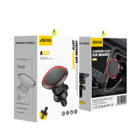 Автотримач Aspor A533 Magnetic, Black 4