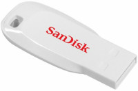 Flash SanDisk USB 2.0 Cruzer Blade 16Gb White