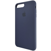 Чехол HQ Silicone Case iPhone 7/8 Plus Midnight Blue