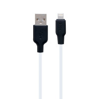 Кабель Hoco X21 Plus, Lightning, 2m, 2.4A, White 1