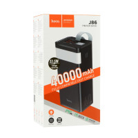 Універсальна мобільна батарея Hoco J86 Powermaster, QC3.0 22.5W, 40000 mAh, Black 2