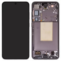 Дисплейний модуль для Samsung S926 Galaxy S24 Plus, з рамкою, Original PRC, Black